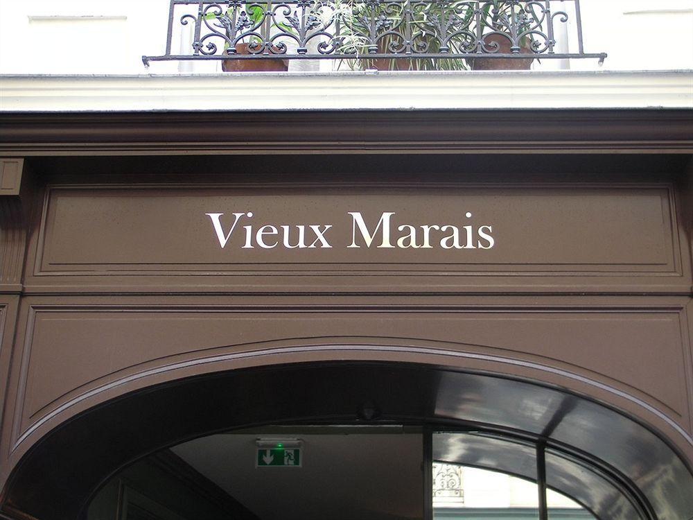 Hotel Du Vieux Marais Paris Exterior photo