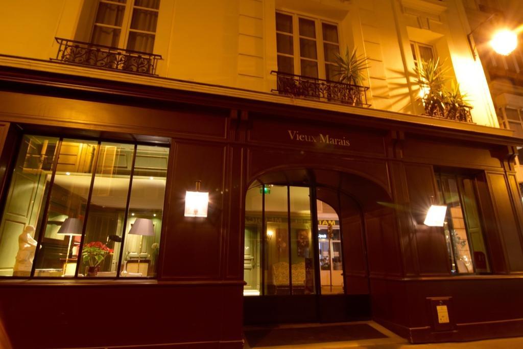 Hotel Du Vieux Marais Paris Exterior photo